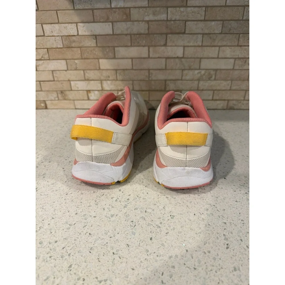 Vionic Seville Walking Sneakers Women's Size 8.5 Beige‎ Pink Orthopedic Comfort